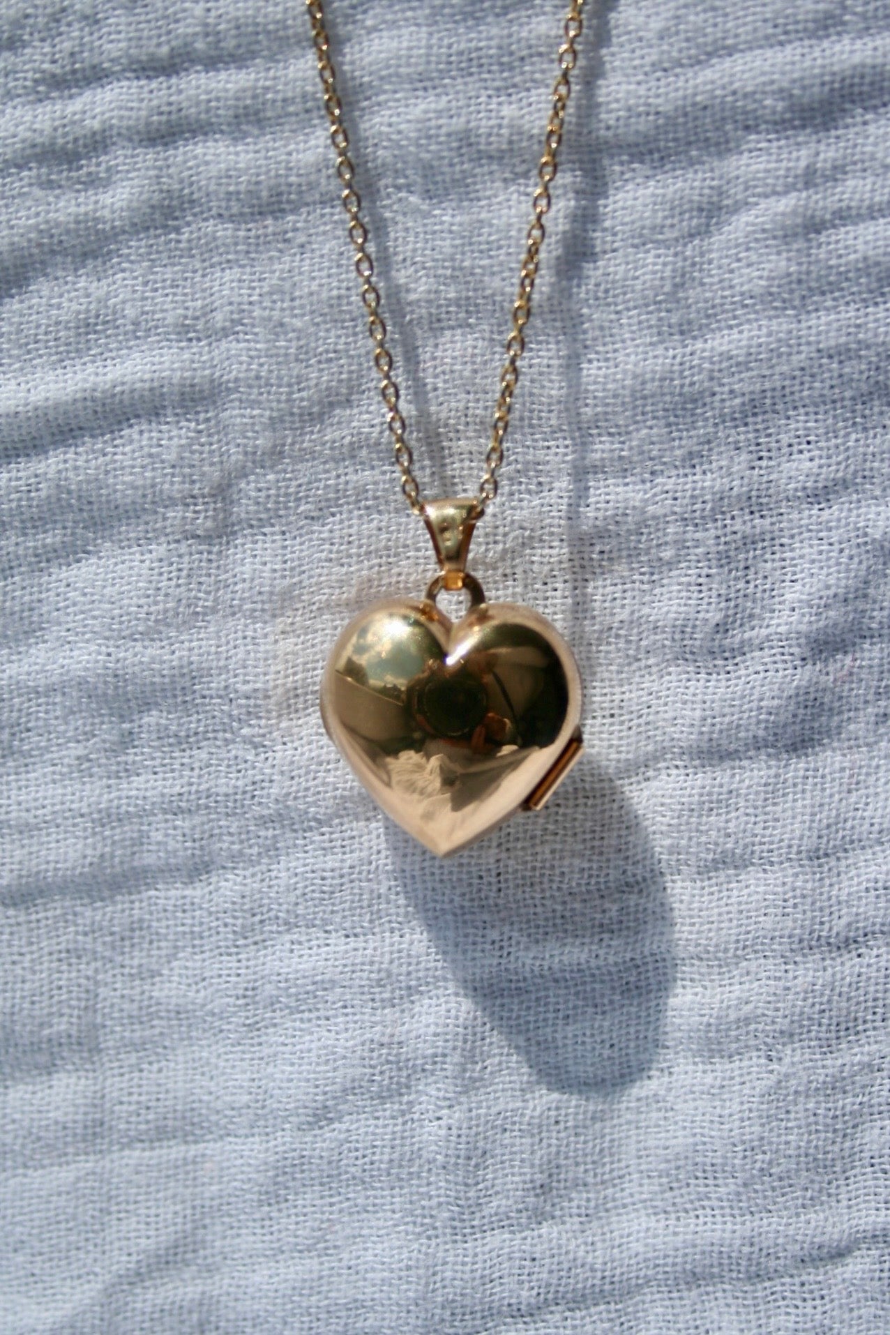 LOCKED HEART Charm